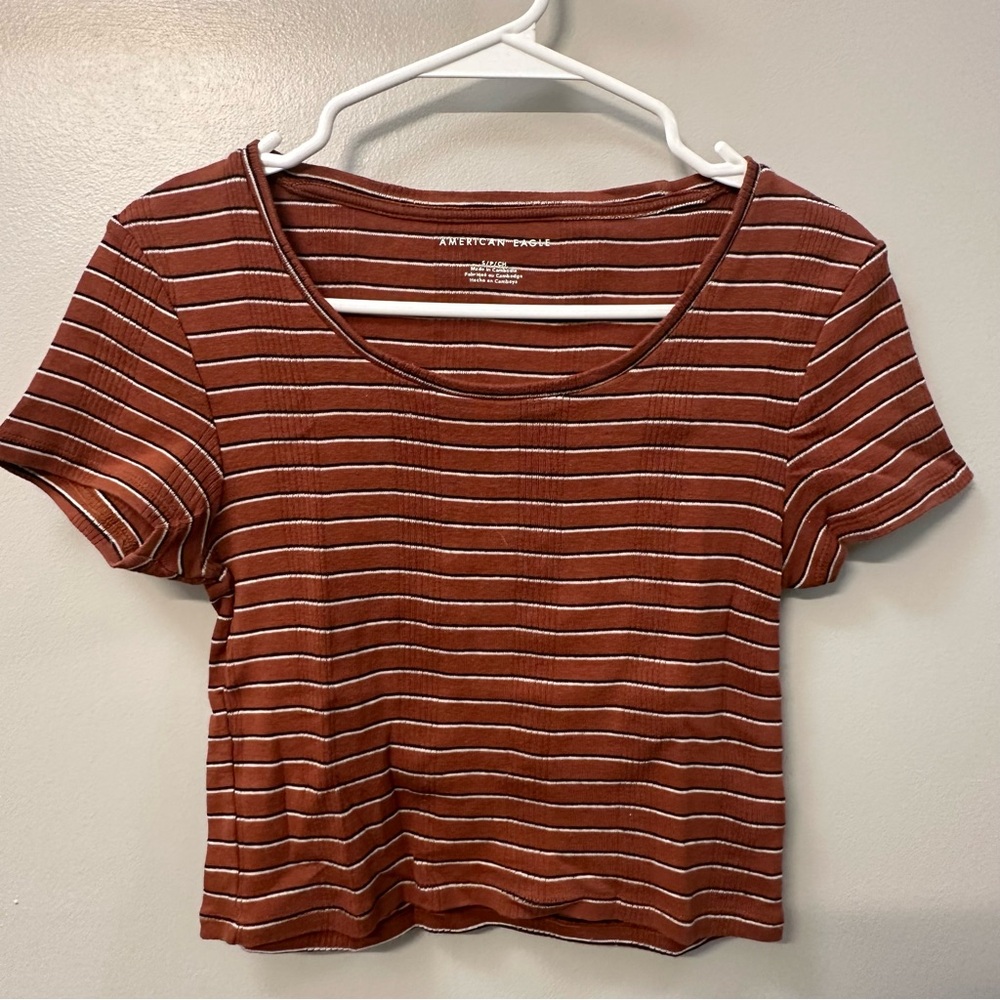 TWO American Eagle Crop Tops